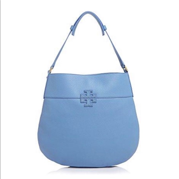 Tory Burch Handbags - Tory Burch Stacked T Leather Hobo